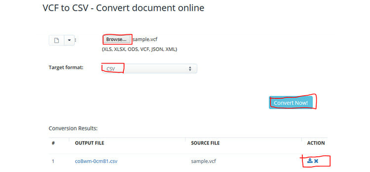 VovSoft CSV to VCF Converter 3.1 for windows instal