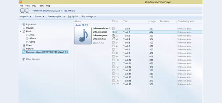 Using Windows Media Player 3