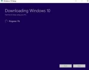 can you choose windows 10 pro in media creation tool