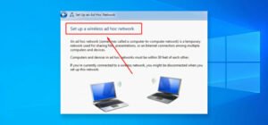 How to connect two Computers Wirelessly without Internet - Techdim