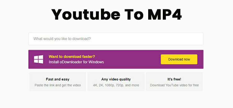 download youtube to mp 4