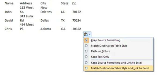 How To Copy A Table From Excel And Paste As Picture In Word Brokeasshome Com