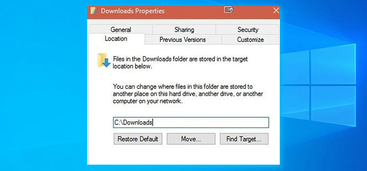 How To Change Default Download Location On Windows 10 5 Easy Methods 