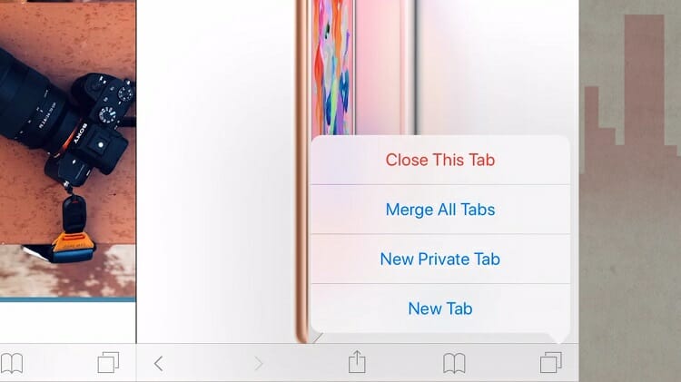 safari ipad remove split screen