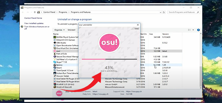 How to Uninstall Osu! | Rhythmic Anime Game in 2024?