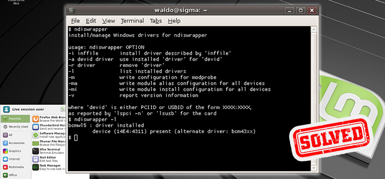 How to Install Ndiswrapper Without Internet