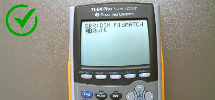 How to Fix Domain Error on TI-84