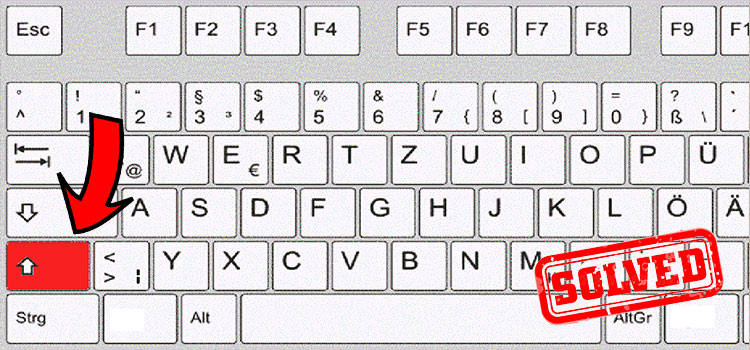 What Is The Function Of The Shift Key On A Computer Keyboard