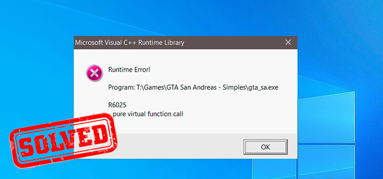 [3 Fixes] Adobe Audition Runtime Error R6025